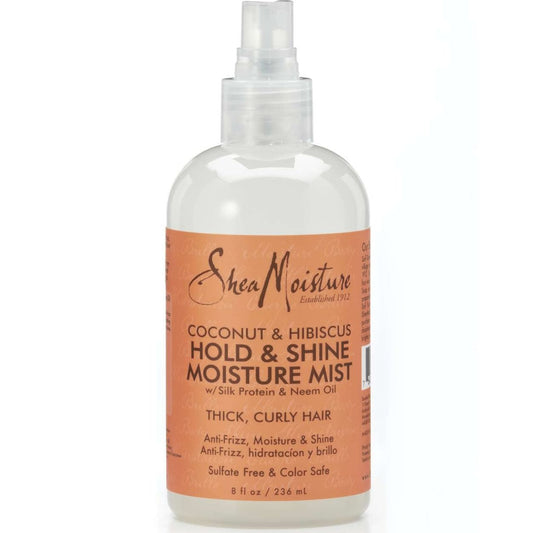 Shea Moisture Coconut  Hibiscus Hold  Shine Moisture Mist 8 Oz