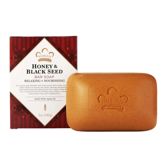 Nubian Heritage Nubian Soap Honey  Black Seed 5 Oz