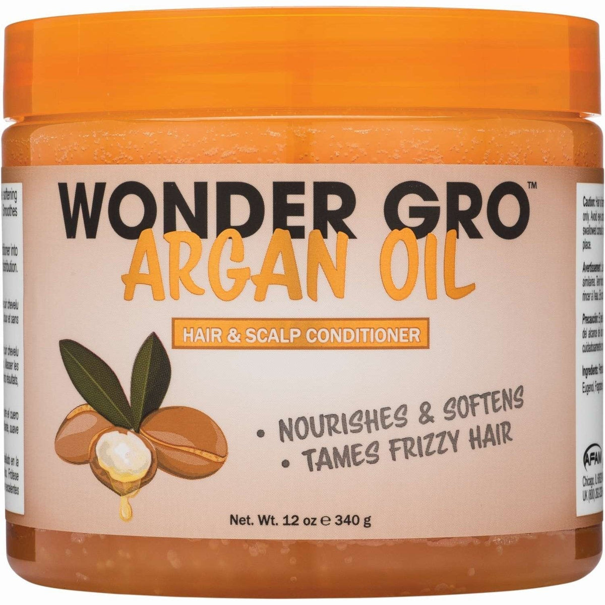 Wonder Gro Argan Hair Scalp Conditioner 12 Oz
